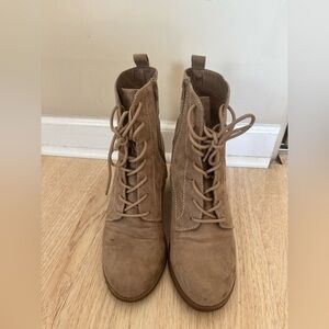 Target Tan Universal Thread Lace-Up Boots size 11